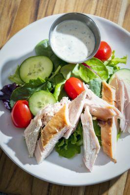 Smoked Turkey, Creamy Basil Dressing