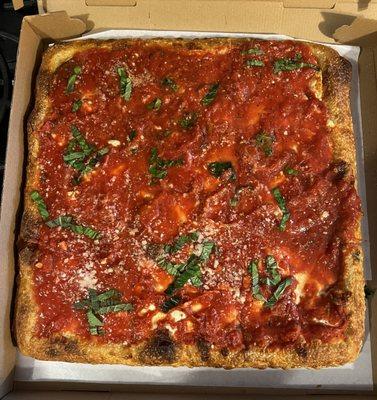 Upside Down Sicilian Pizza