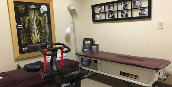 Many of our practice members experience better adjustments when they take advantage of our stretching equipment before seeing Dr. Martin.