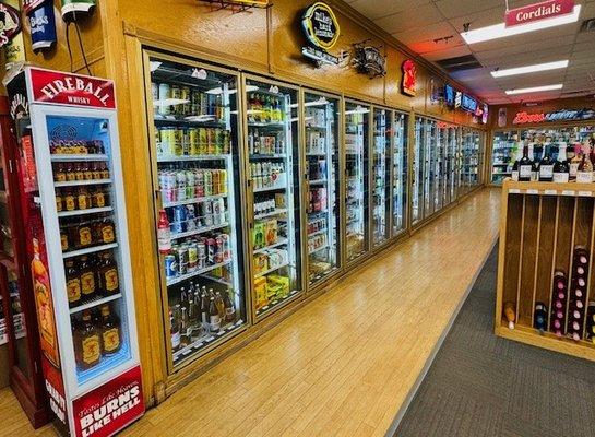 Wide variety of beer, seltzer and cider!