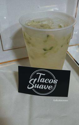 Cucumber lime agua Fresca