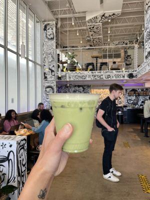 matcha latte