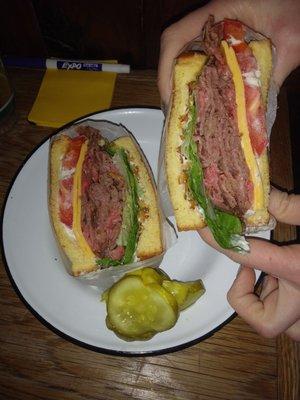 Roast beef sandwich