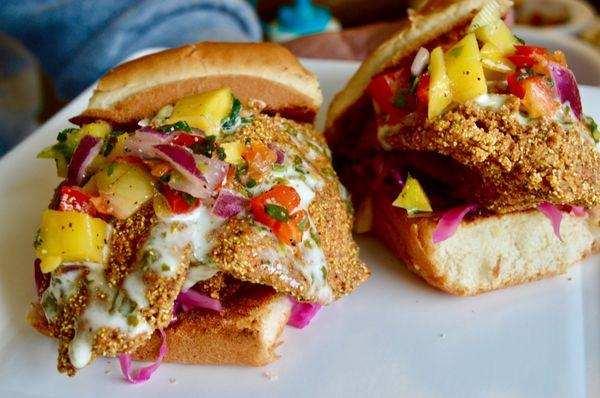 Catfish sliders from Local Menu NOLA