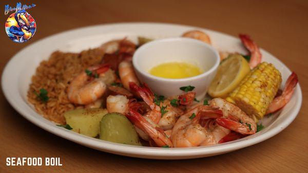 Shrimp Boil, Available Memorial Weekend, Tuesdays starting June 18, and Labor Day Weekend