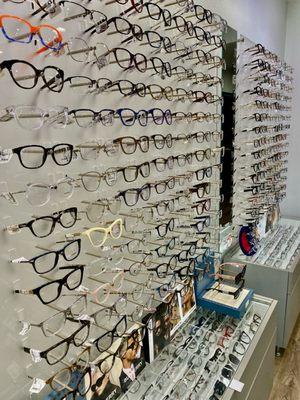 Hundreds of frames to choose from