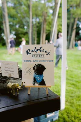 Mid-Summer weddings call for an ice cold Raw Bar! Shells up!