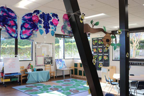 Beautiful, spacious and  brightly lit classrooms