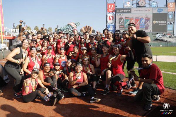 Team OC at the SF Stadion Spartan race