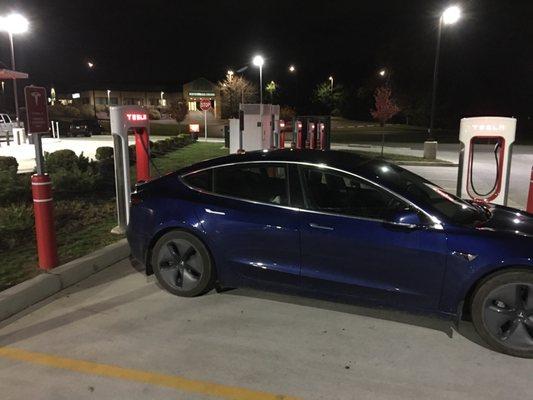 Nice high powered Tesla charger.