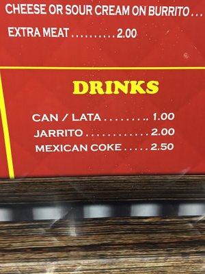 They got Mexican coke for da low low!!!