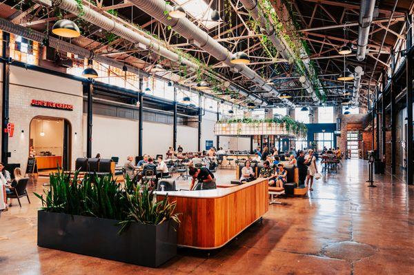 Grand Hall inside The Factory at Franklin