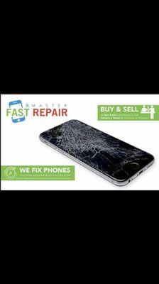 We fix phones and computers software and hardware.