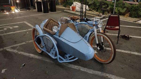 vintage with sidecar