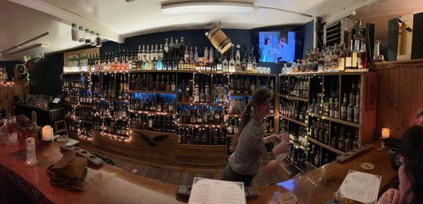 The whiskey bar