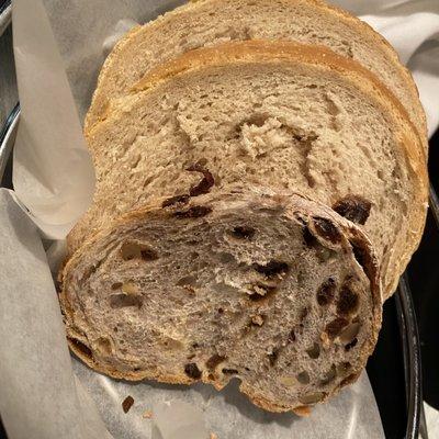 Cinnamon Walnut Raisin And Rye Bread