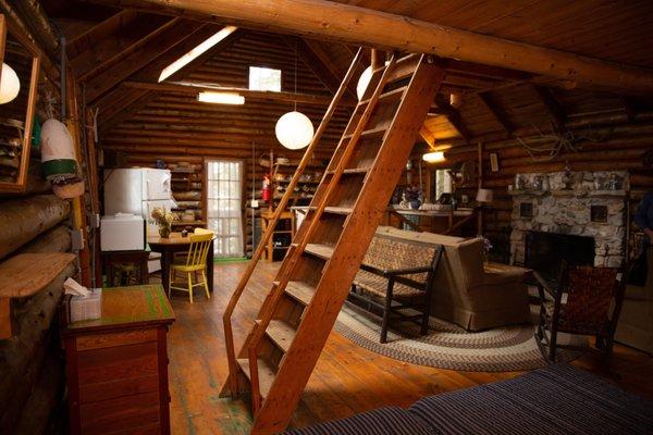 Log Cabin Living room