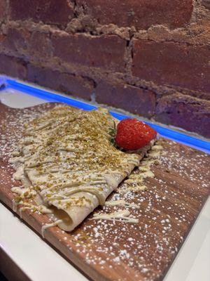 Pistachio Cream Crepe