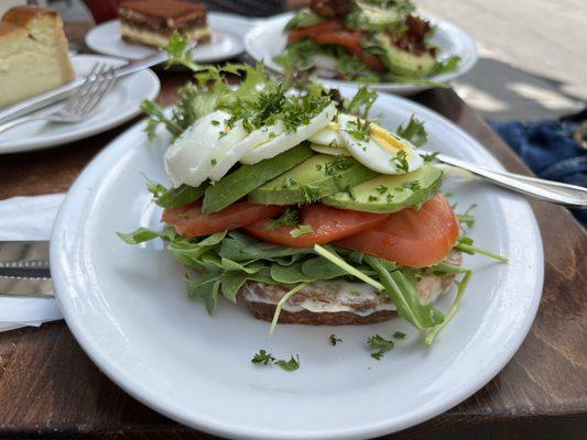 Avocado & Boiled Egg Toast