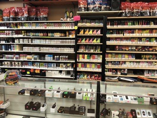 We care a huge selection of vape mods / vape pods/ e juice/ disposable vape pens/vape coils,and accessories related.