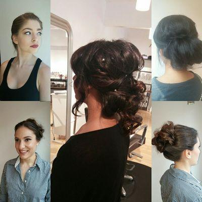 Prom and wedding makeup and hair updos! Let me help you look your best for your special day.