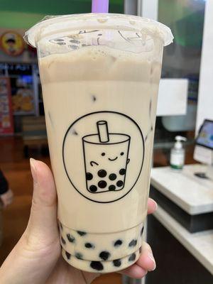 Classic Milk Tea with boba