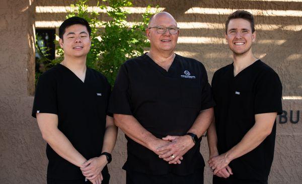 Dr. Jason Ma, Dr. Alan Noelck and Dr. Forrest Noelck