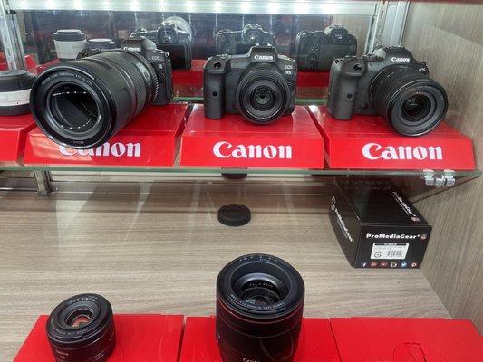 Canon cameras