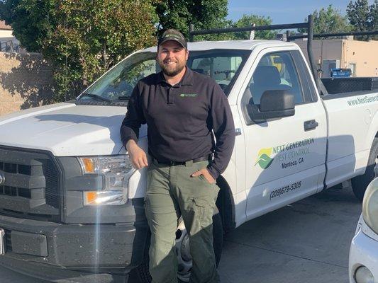 Mitchell is one of our founding owners leading the technicians in the field and providing great service in the Modesto area.