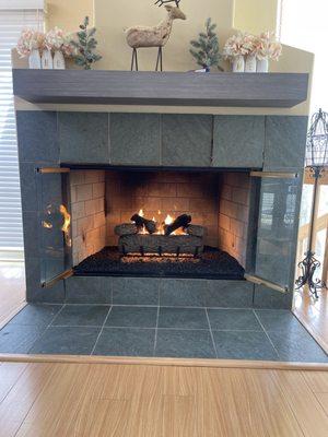 Ceramic Fire Place