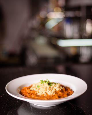 Experience a taste of NOLA when you order our bold and flavorful dish of Crawfish Etouffée