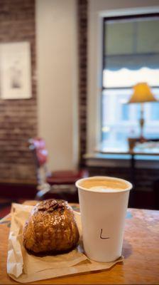 L is for Latte ^_^ + amazing Bear Claw