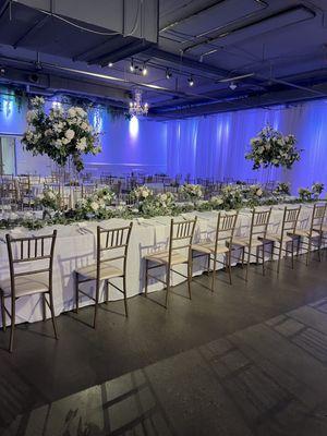 Today was a fairytale....Need I say more?? King's Table in reception hall.