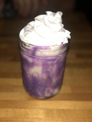 Ube banana pudding