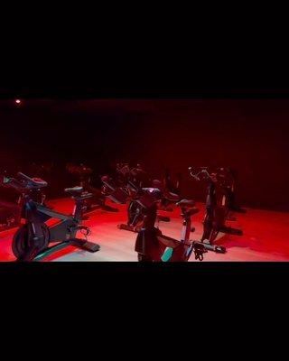 Schwinn X indoor cycling bootcamp class studio