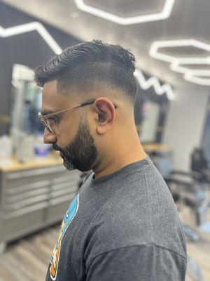 Fade & beard