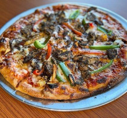 Jerk Chicken Pizza.