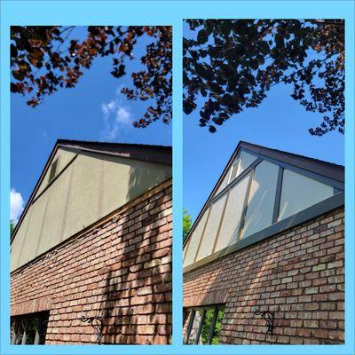 Replacing cedar boards on a Tudor House