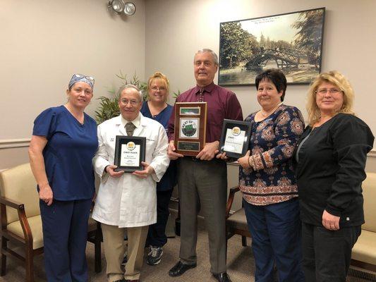 So proud to receive Best Dentist in Worcester and Best Dentist in Central Mass Awards! Thank you to our wonderful patients!