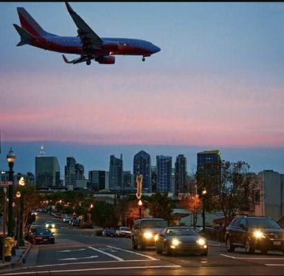 FAA Transportation always wetting for customer on time for pick up at San Diego airport