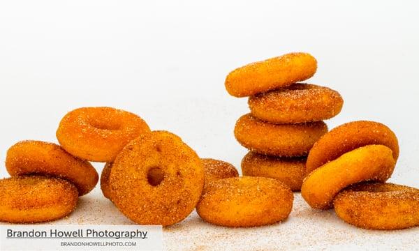 Mini Pumpkin Doughnuts!