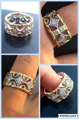 Totally custom ring.