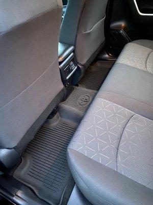 Back seating area 2021 Toyota Rav-4 XLE