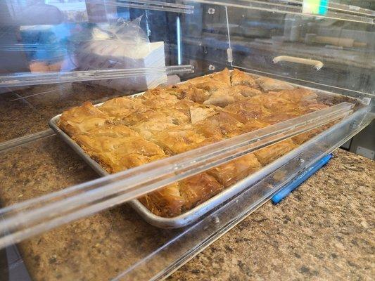 Baklava display