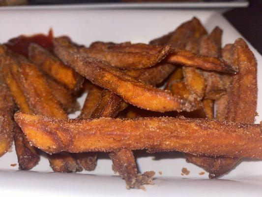 Sweet potato fries aka healthy churros