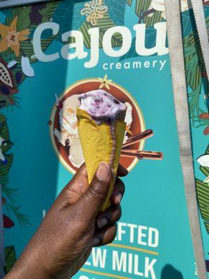 Cajou vegan ice cream