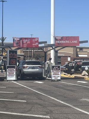 Line for car wash