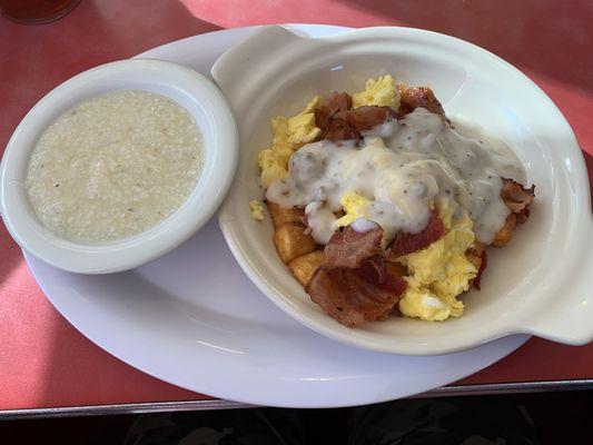 Homestyle Huddle Bowl with Grits