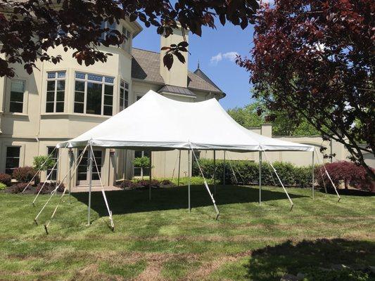 20x30 Pole Tent