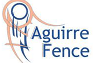 Aguirre Fence Co logo